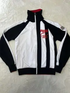 PUMA Pelé ジャージ 黒/白/赤