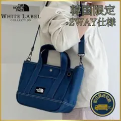 ★韓国限定★【THE NORTH FACE】オールデイトート ブルー