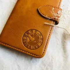 新品 スムースレザー加工ケース☆柴犬シリーズ☆手帳型スマホケースiPhoneSE