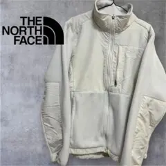 ノースフェイス デナリジャケット フリースジャケット ホワイト フルジップ