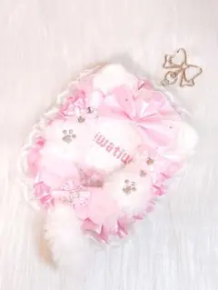 ♡再販♡硬質♡デコ♡ケース♡レース♡色変更可♡推し♡グッズ♡B8♡No.32
