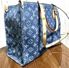 【極美品】新品同様☆LOUIS VUITTON デニム バッグ Louis Vuitton denim collection 💎 ルイヴィトンのデニムバッグ