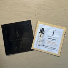 イヴ・サンローラン　オールアワーズファンデーション&ピュアショットナイトセラム