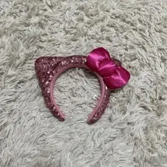 HELLO KITTY 猫耳カチューシャ ピンク
