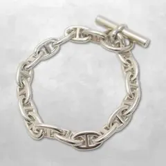 HERMES♡シェーヌダンクル ブレスレット MM 14コマ 2025年 - メルカリ
