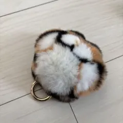 肉球モチーフ キーホルダー キーリング