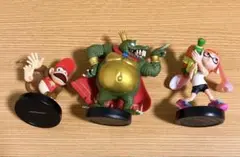 amiibo キングクルール ディディーコング インクリング セット売り