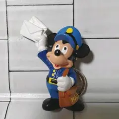 ディズニー　ミッキー/ポストマン　レトロなキーホルダー ■お値下げ不可