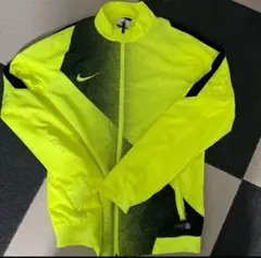 Nike DRI-FIT 蛍光イエロー ジャケット L