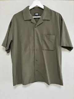 HELLY HANSEN 半袖シャツ カーキ Mサイズのサムネイル