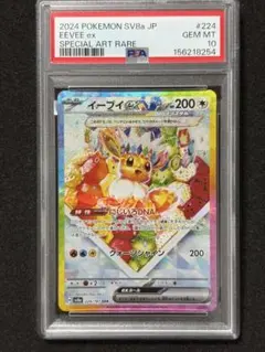 ポケモンカード イーブイex SAR PSA10