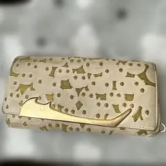 tsumori chisato CARRY 長財布 ゴールド ホワイトのサムネイル