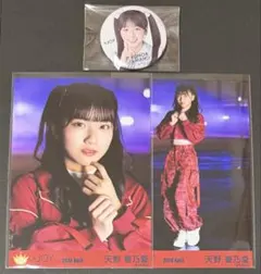 ニアジョイ 天野香乃愛 缶バッジくじ サマーツインテール 無謀人 生写真