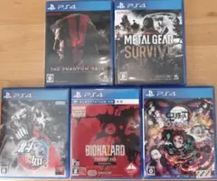 PS4 ゲームソフト 5本セット