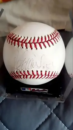 イチロー＃51直筆サイン入り公式メジャーリーグボール（マリナーズ）のサムネイル
