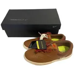 新品箱付】NIKE ナイキゴルフ ルナスウィング レザー 茶 27cm - メルカリ