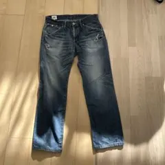 TAKEOKIKUCHIダメージジーンズUSED