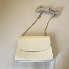 チェーンバッグ ハンドバッグ リボン BE RADIANCE