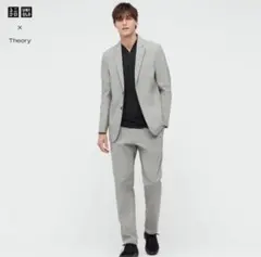 UNIQLO x Theory 感動ジャケット　ライトグレー