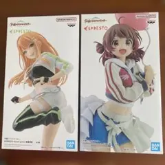 学園アイドルマスター ESPRESTO フィギュア紫雲清夏と花海佑芽セット