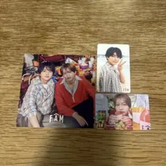 timelesz フォトブック、トレーディングカード 佐藤勝利 猪俣周杜