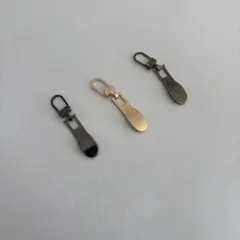 ファスナー引き手 3色セット