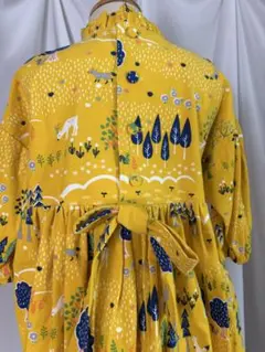 fabric okinawa ロングワンピース 新品 インド綿 ヴェリテクール