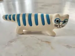 Lisa Larson Zoff 猫型 メガネスタンド デザイン 2026 青