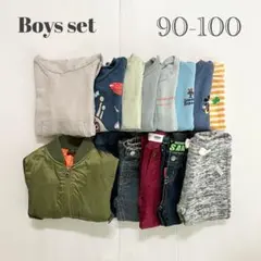 【1/1限定1000OFF】まとめ売り ブランド色々 90 100 男の子セット