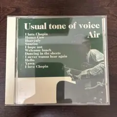 Air / Usual tone of voice CD