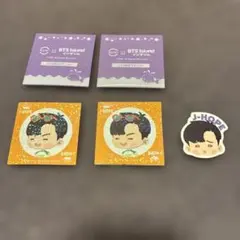 スシロー×BTS Island インザソム J-HOPE ステッカー3枚