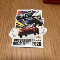 世界ラリー　ラリージャパンRALLY JAPAN 2026 ステッカーのサムネイル