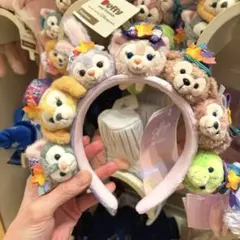 上海ディズニー新作 10周年 クッキーアンミラー付きスマホショルダー 