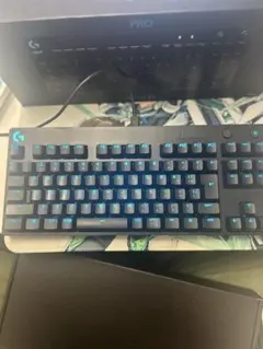 ロジクール G PROゲーミングキーボード G-PKB-002LN 赤軸