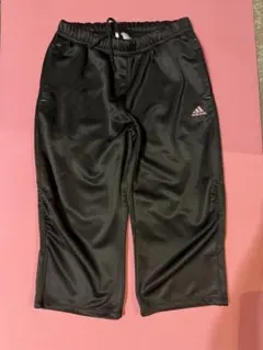 adidas CLIMLITE ブラックジャージパンツ