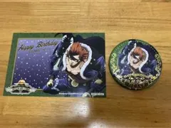 ONE PIECE バースデージュエリー缶バッジ　ブロマイド　ドレーク