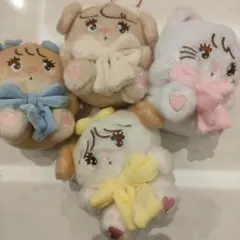 mikko 抱きしめおリボンぬいぐるみ&ブラックリボンBIGぬいぐるみ全種セット Amazon.co.jp: mikko BLACK RIBBON BIG ぬいぐるみ みっこ