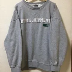 スウェット トレーナー BUM EQUIPMENT