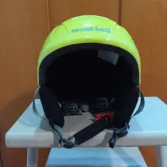 モンベル キッズスキースノーボードヘルメット　レッグウォーマーセット
