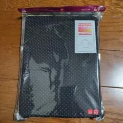 UNIQLO 新品 ヒートテックタートルネックT ドット柄 インナーシャツ150