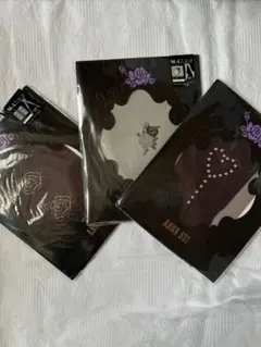 ANNA SUI ストッキング 3点セット M-L