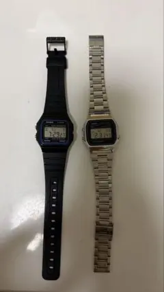 CASIO デジタル腕時計 2本セット