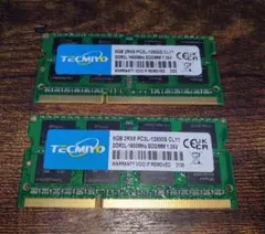 TECMIYO 8GB 2Rx8 PC3L-12800S (2枚)