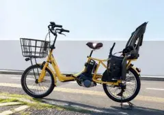 ZK3989 電動自転車 ヤマハ パスバビー 子供乗せ 20インチ 送料無料