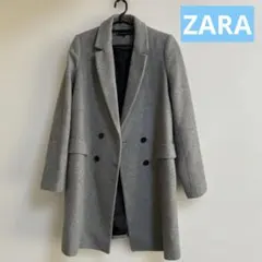 ZARA コート　チェスターコート　ダブルブレスト　Mサイズ