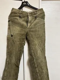 50s 古着コーデュロイ　ロガー　ワークパンツ　木こり