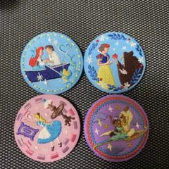 ディズニープリンセス刺繍ピンバッジセット