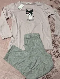 新品未使用　サンリオ　クロミSanrio Kuromi パジャマセット Mサイズ