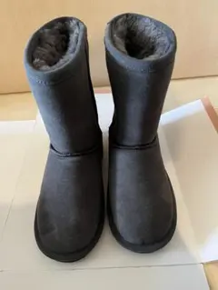 Bearpaw グレー ムートンブーツ