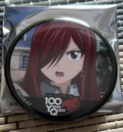 フェアリーテイル 100年クエスト プリンセスカフェ 缶バッジ エルザ